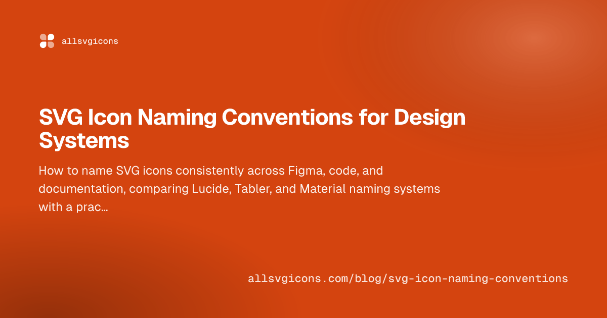 SVG Icon Naming Conventions for Design Systems